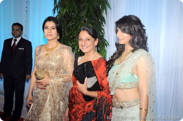 Kajol, Tanuja, Tanisha Mukherjee