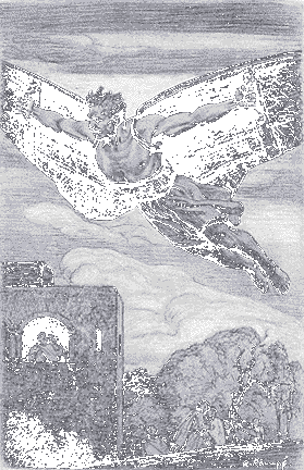 Wieland Escapes, Asatru Gods And Heroes
