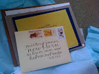calligraphy samples with great stamps!