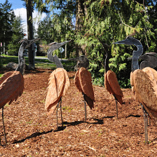 Herons made by Mike