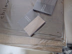 These wood veneer placemats and coasters from Chilewich would be great for setting your table, whether it's inside or out! They come in three tones.