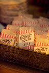 Filled with yummy donuts at the wedding.