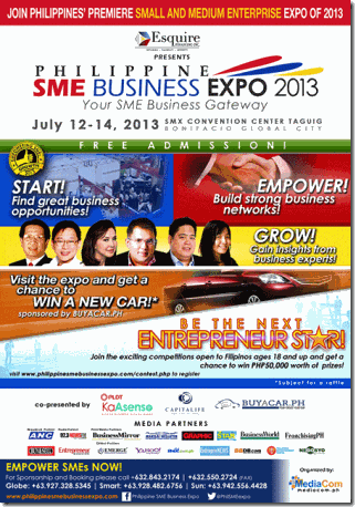 Philippine SME Business Expo Poster