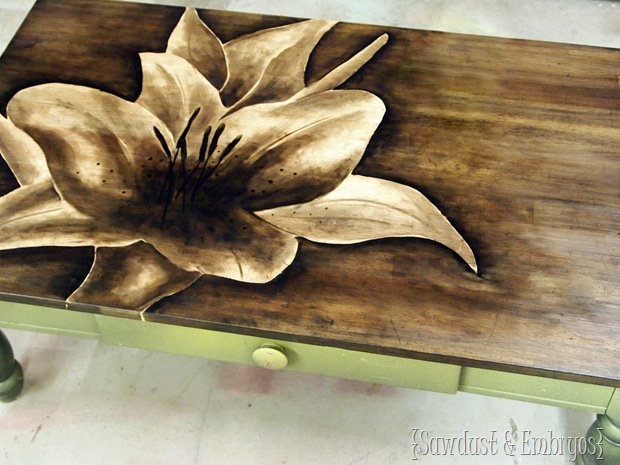 Shading with Wood Stain 