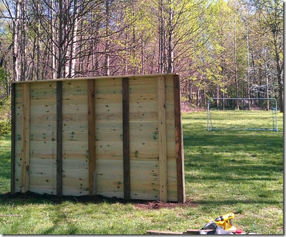 Raise Them Up: DIY Soccer Wall/Goal For Kicking Practice: Our New Design