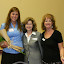 Scholarship recipient Helen Hardy with Barbara Goergen (President) and Karen Withers (Scholarship Chair).