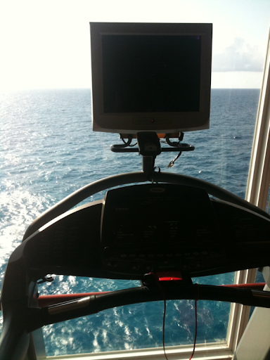 Treadmill on the ocean!!