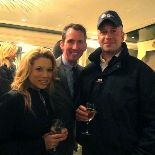 Daisy (Martha's make-up person) and Dan Dienst.