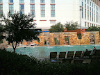 The pool / grotto area