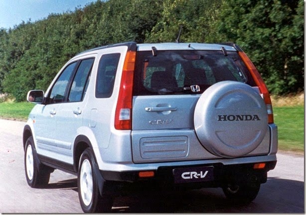 26.04.2002 - Divulgação - CA - carro - Honda CR-V - Sao Paulo, Sp - opaco.