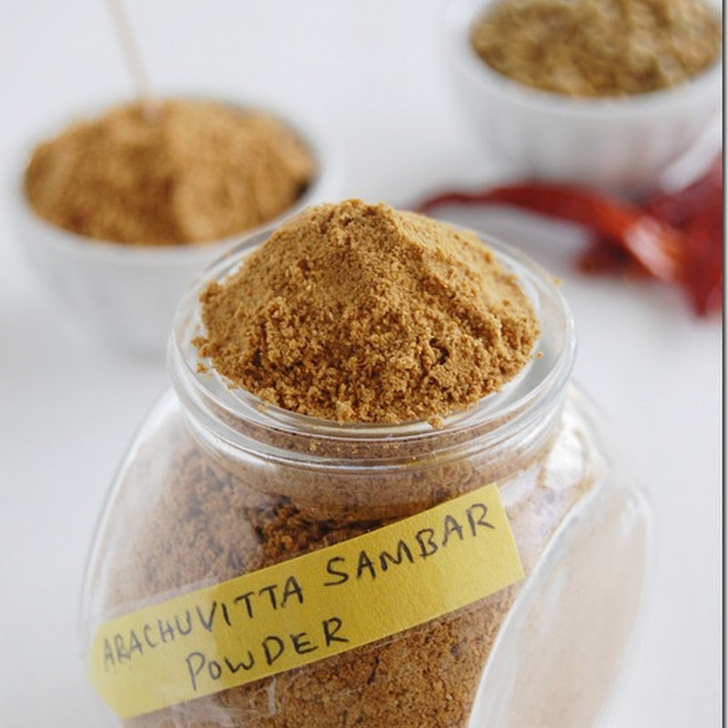 Arachuvitta sambar powder