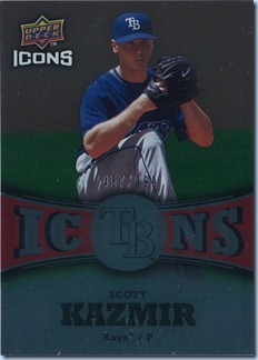 2009 Icons Kazmir 457 of 999 2009 Icons Kazmir 457 of 999