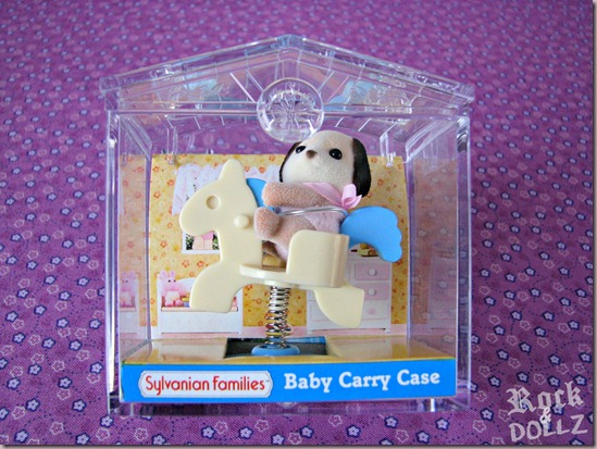 Sylvanian Beagle Baby Dog Spring Horse