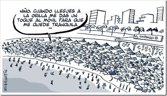 Viñeta playa