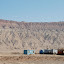 Route de Turfan - Montagne et camions