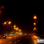 highway in the dark