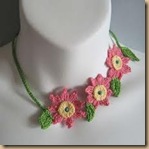 crochet necklace