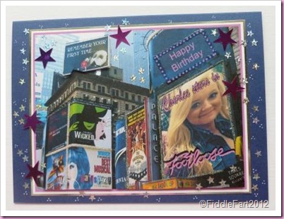 Broadway Birthday card Broadway Birthday card