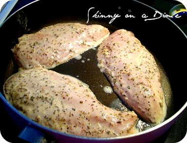 cooking pita chicken