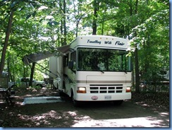 6983 Doe Lake Campground Rizzort - our campsite #74