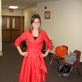 Christina in Her Bridesmaid Dress