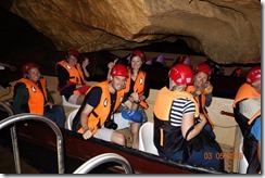 Taking the boat cruise out of the Prometheus caves