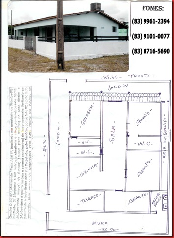 CASA EM PITIMBÚ 3-PB