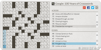 Google Crossword worth 2 hours of our life!