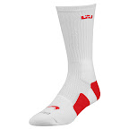 Matching Nike Basketball Elite Socks for LeBron 9 Miami Vice nike basketball elite lebron socks eastbay 1 02 Matching Nike Basketball Elite Socks for LeBron 9 Miami Vice