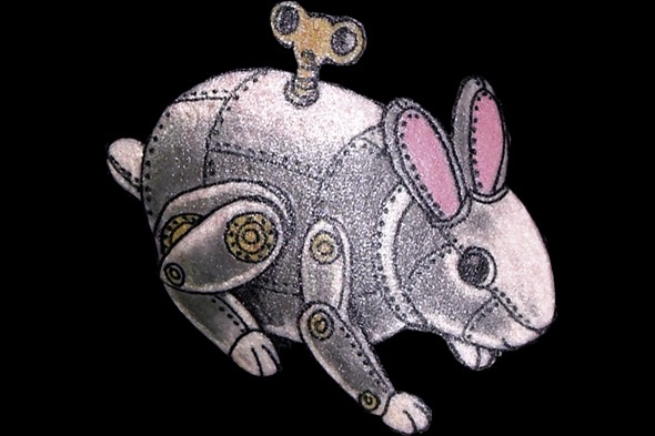 2013May29 steampunk clockwork rabbit tattoo 2013May29 steampunk clockwork rabbit tattoo