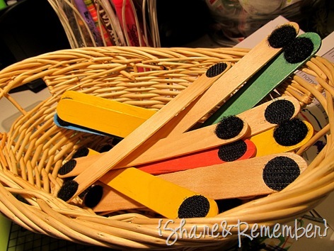 velcro sticks