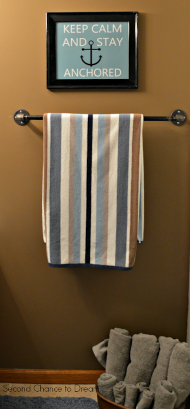 industrial towel bar