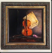 Violin framed Violin framed