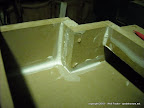 Inside front corner view.