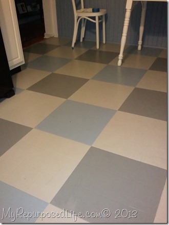 kitchen floor update