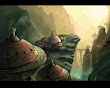 Village In Rocks