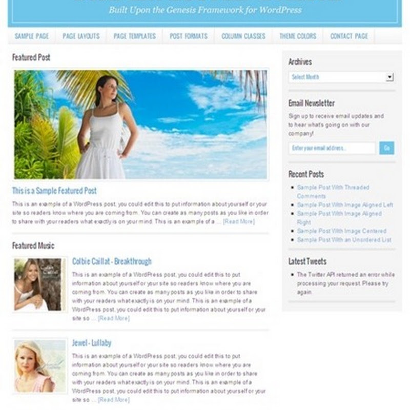 Awesome WordPress Themes