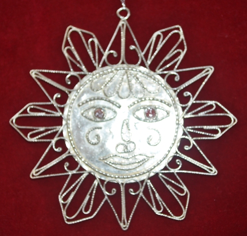 sun hanging;