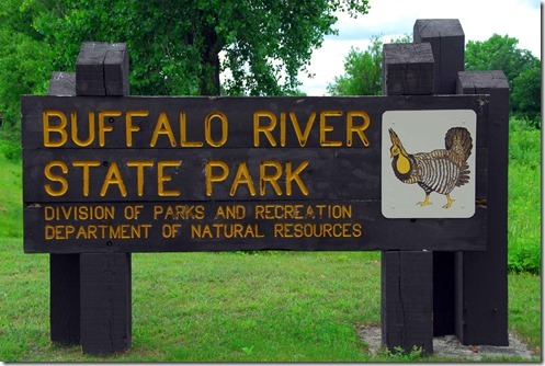 Buffalo River Sign