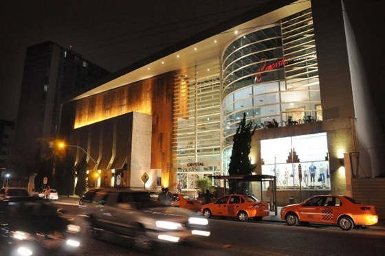 Nova Fachada Shopping Crystal | Foto: Craw Penas