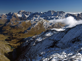 Zona de Gavarnie y Monte Perdido desde el Petit Vignemale