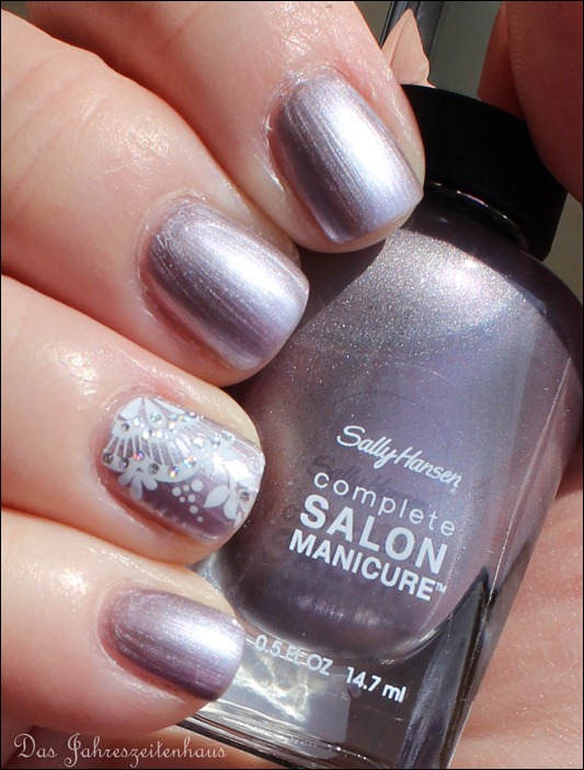 Sally Hansen Pedal to the Metal mit Nail Art 8 Sally Hansen Pedal to the Metal mit Nail Art 8