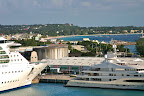 View of the Boatyard, Barbados from the Queen Mary 2