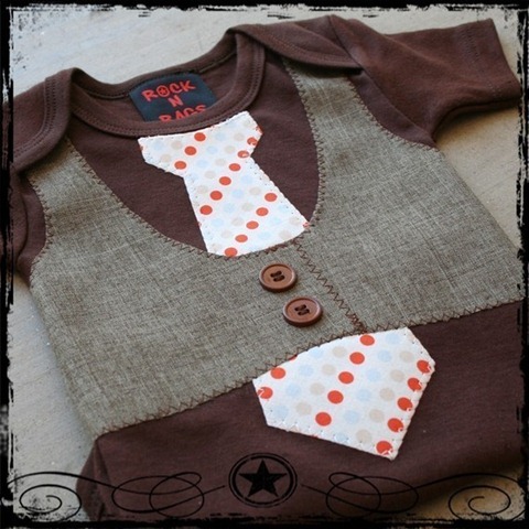 0-3m-brown-vest-blue-orange-and-tan-dot