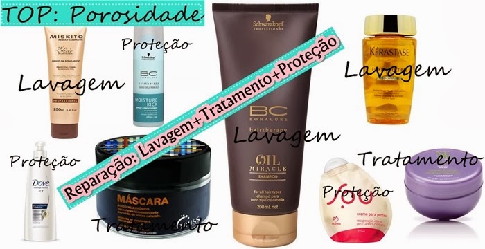 Produtos pra Cabelo Poroso: Cuidados no verão Produtos pra Cabelo Poroso: Cuidados no verão