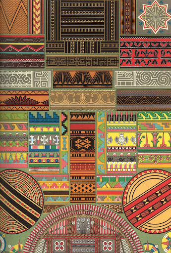 Primitive art from central Africa, Oceania, Peru and Mexico include fabrics, carvings and paintings. Primitive art from central Africa, Oceania, Peru and Mexico include fabrics, carvings and paintings.