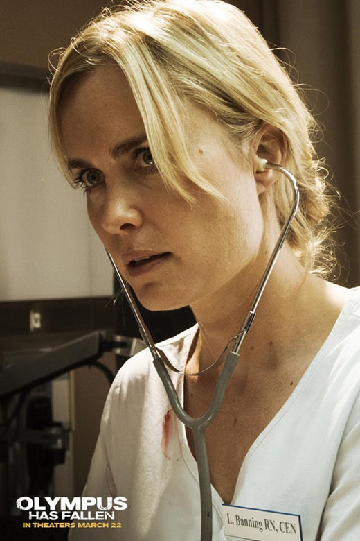 Olympus Has Fallen TV Spots and Photos with Radha Mitchell 03