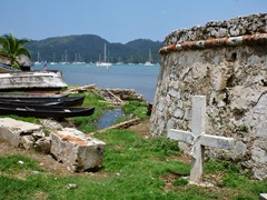 Old fort in Portobelo, Panama.