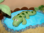Fondant Aligator