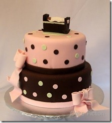 91 baby shower cake